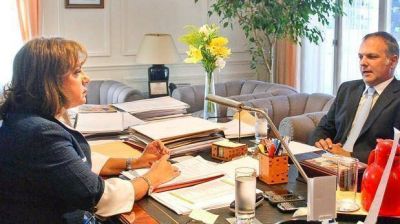 Garr� y Buzzi avanzaron en una agenda com�n sobre prevenci�n