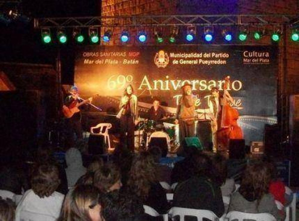 El tango y el bossa en los conciertos en Torre Tanque que celebra 69 a�os 