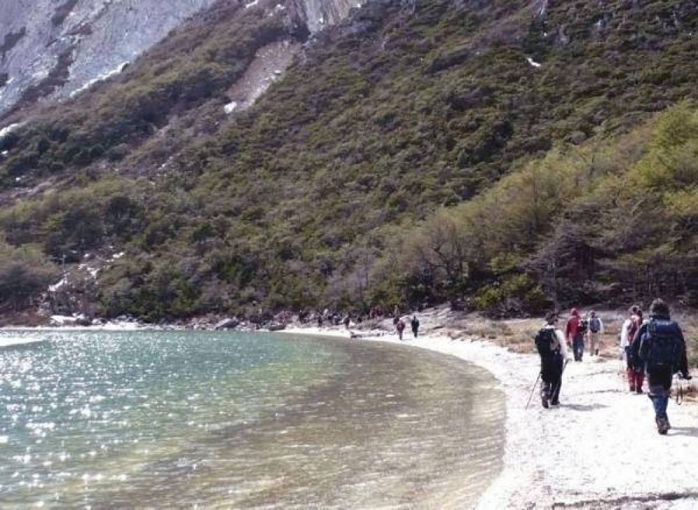 Mejorar�n la se�alizaci�n en laguna Esmeralda ante el reiterado extrav�o de turistas