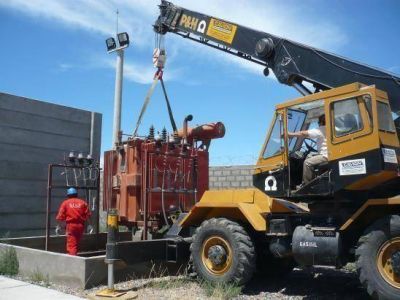 Cambian transformador y hay m�s potencia en Playa Uni�n y Puerto Rawson