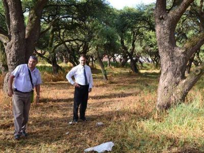 Larra�aga visit� la reserva natural Los Caldenes: har�n un centro de interpretaci�n