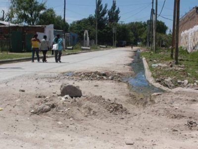 QUILMES: Piden finalizaci�n de los pavimentos