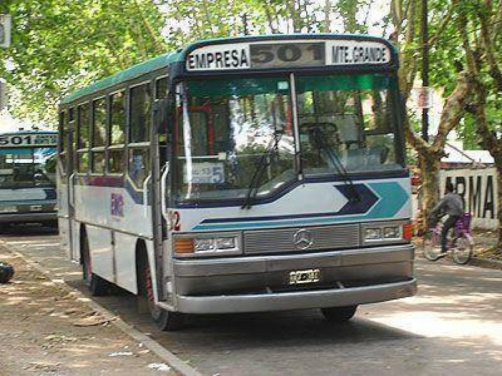 Prometieron mayores controles en el transporte p�blico.