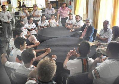 El Gobernador visit� a los integrantes del Equipo Continental �San Luis Somos Todos� 