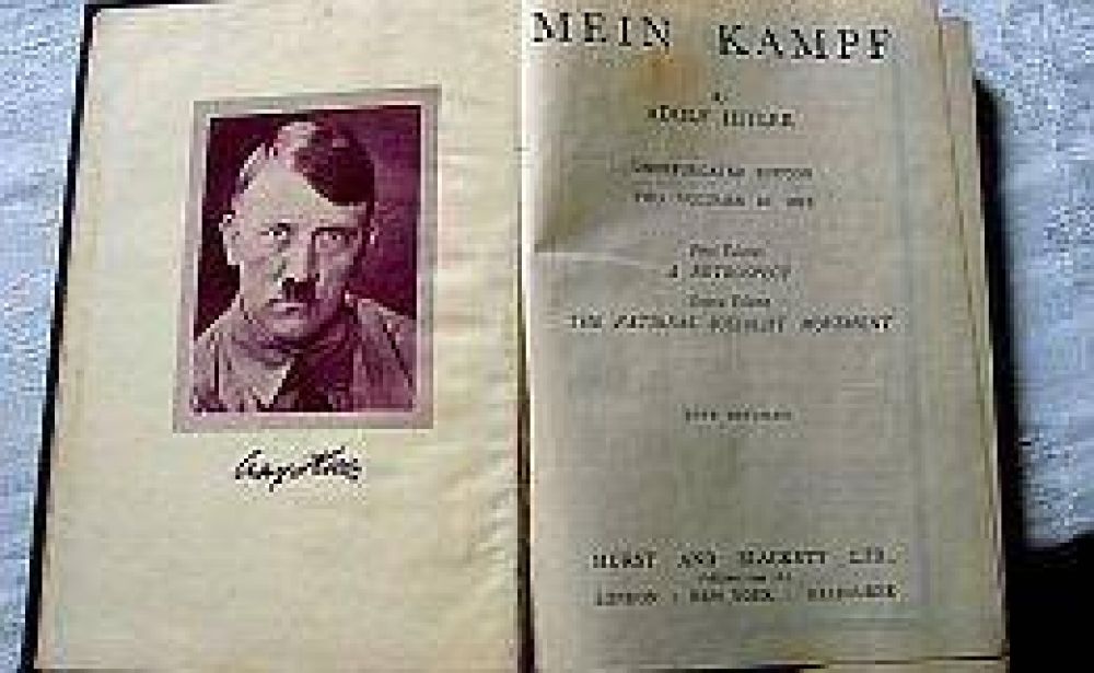 Pol�mica en Alemania: reeditan "Mi Lucha", de Hitler
