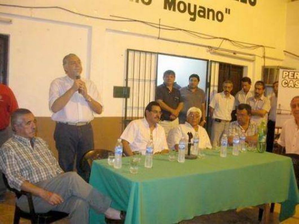 Sectores pejotistas ratifican apoyo a "Perucho" Cassani para Gobernador