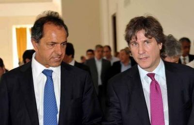 Scioli elogi� al vicepresidente y le baj� los decibeles al cruce por el picadito