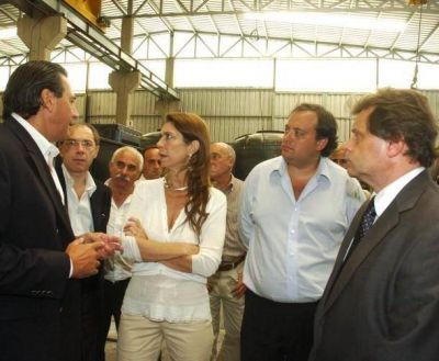 Giorgi destac� las inversiones en el parque industrial de Mar del Plata