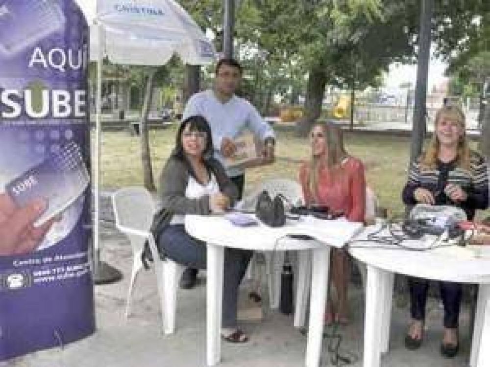 En la �ltima semana, casi mil lomenses tramitaron la SUBE