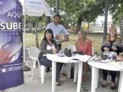 En la �ltima semana, casi mil lomenses tramitaron la SUBE