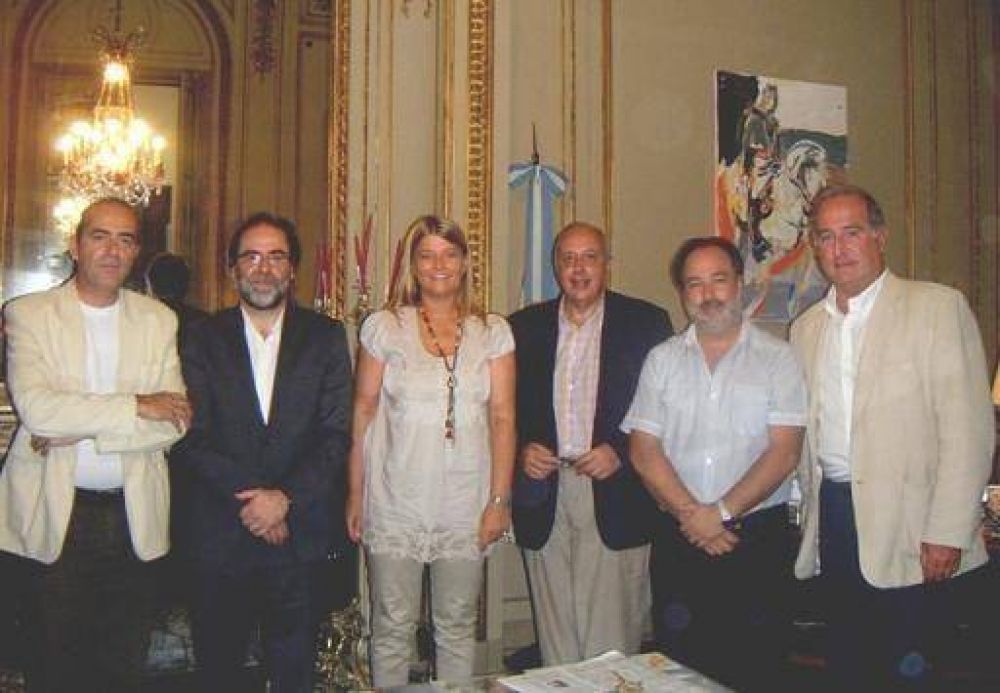 La Ministra de Turismo de San Luis se reuni� con el Secretario de Cultura de la Naci�n 