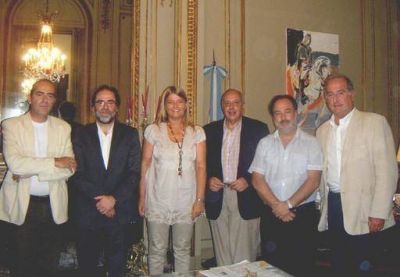 La Ministra de Turismo de San Luis se reuni� con el Secretario de Cultura de la Naci�n 