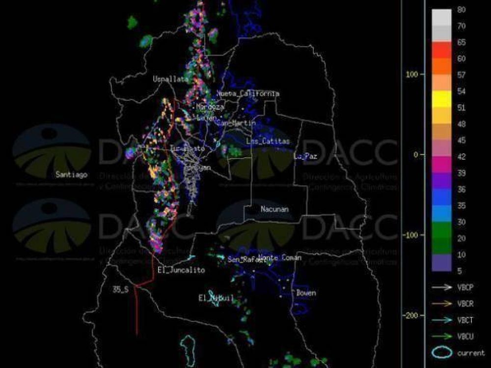 Pas� la fuerte tormenta que azot� al Este y el Sur provincial