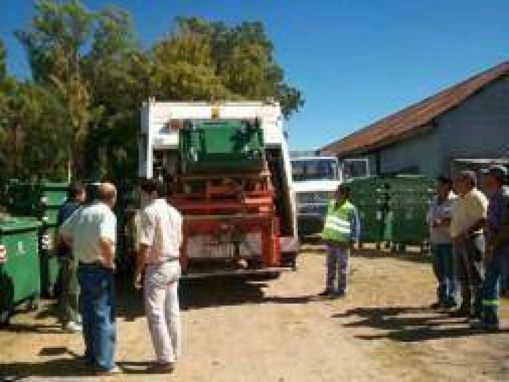 Ramallo: Compraron 65 contenedores de residuos