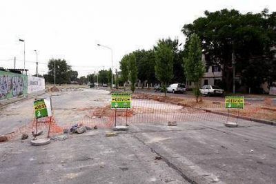 Avellaneda: Avanzan obras en calles