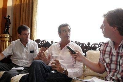 Randazzo: "El gobierno nacional tiene buena relaci�n con todos los gobernadores"