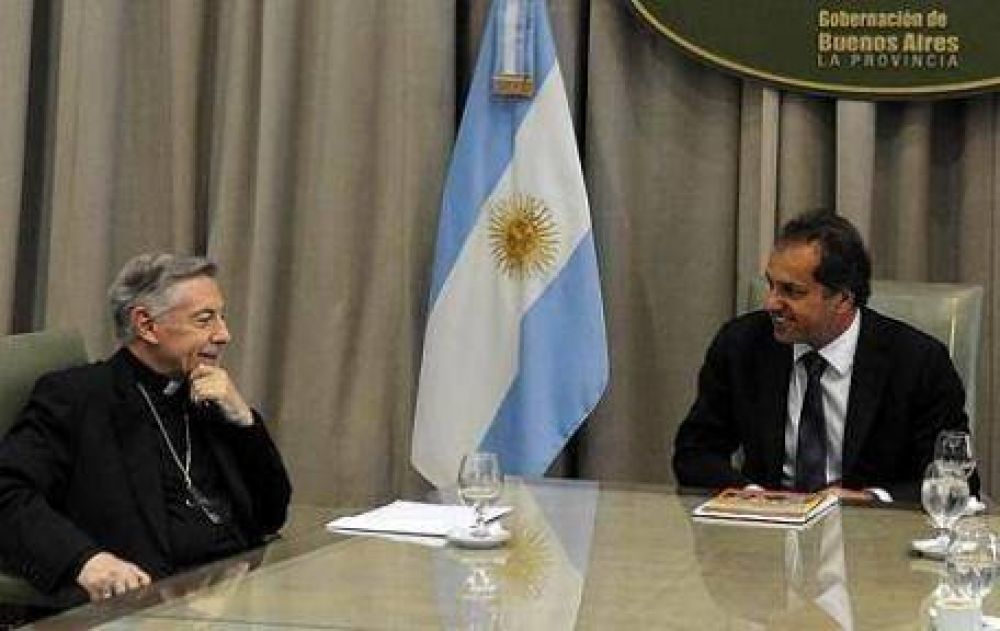 Aguer contra Scioli, por una nueva disposici�n de la Provincia 