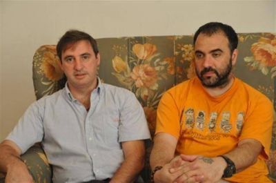 LUJ�N - EL INTENDENTE SE REUNIO CON EL DIRECTOR DE CINE ADRIAN CAETANO