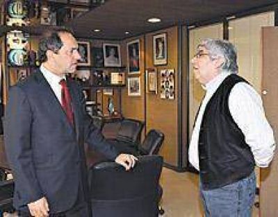 Un pedido de Scioli para Moyano