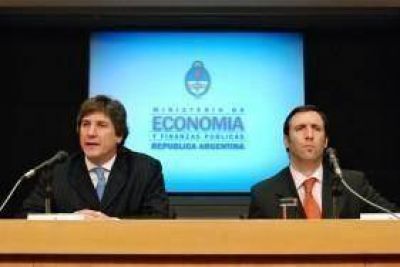 Boudou recibe el resultado fiscal anual 2011 durante una reuni�n con Lorenzino y Pezoa