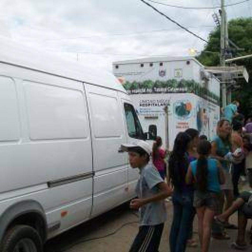 Salud: �Lleguemos al barrio� en Villa Eumelia
