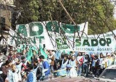 Sadop puso un piso de 22% de aumento para sentarse en paritaria