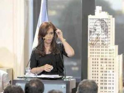 Cristina anunci� la construcci�n de la planta cloacal en Fiorito