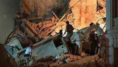Se derrumbaron dos edificios en el centro de R�o de Janeiro