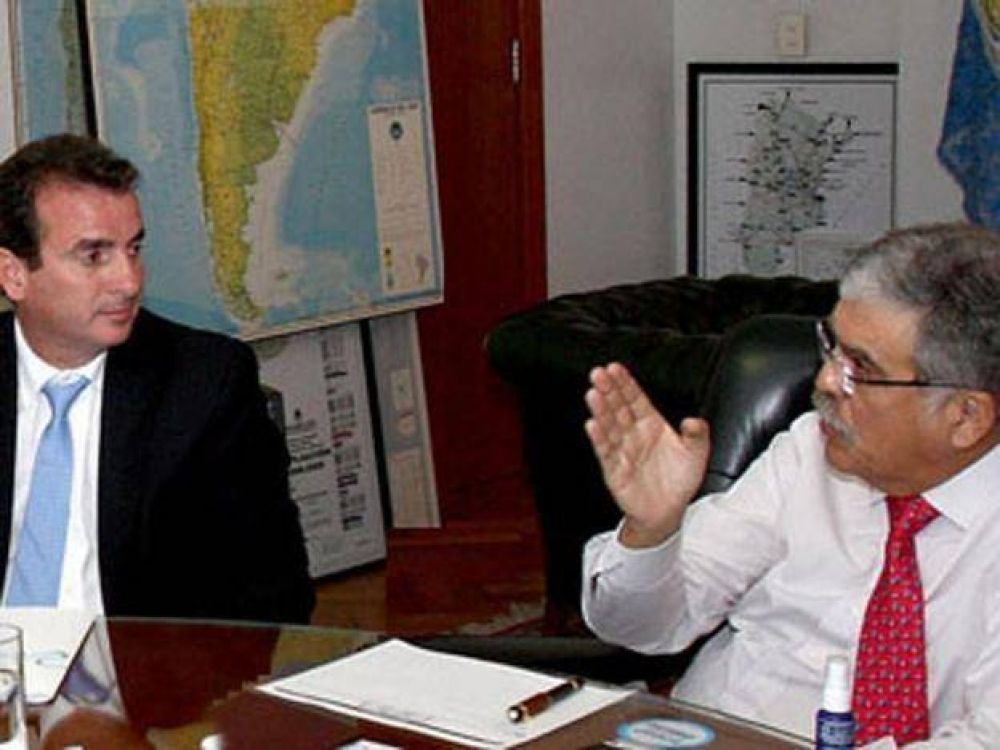 Paco P�rez se reuni� con De Vido para analizar futuras obras y proyectos