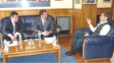 Sciurano y Zanone acordaron labores conjuntas entre provincia y municipio en Ushuaia