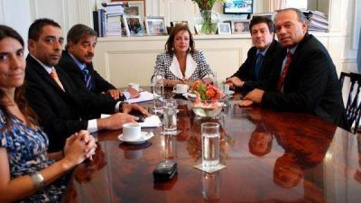 Nilda Garr� y Gabriel Mariotto analizaron temas de seguridad