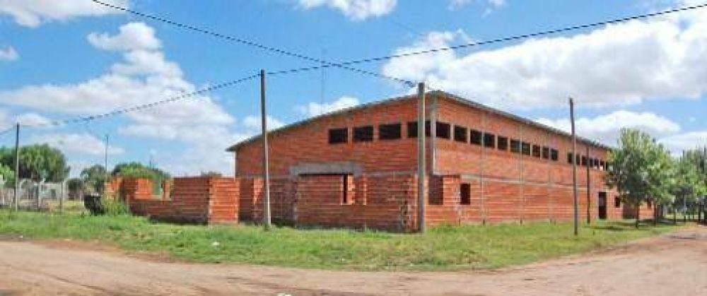 Notable avance de la obra del Centro de Jubilados San Roque
