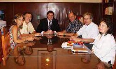 EL DR. LUCIANI RECIBIO EL APOYO DEL DIRECTOR DE LA REGION SANITARIA VII