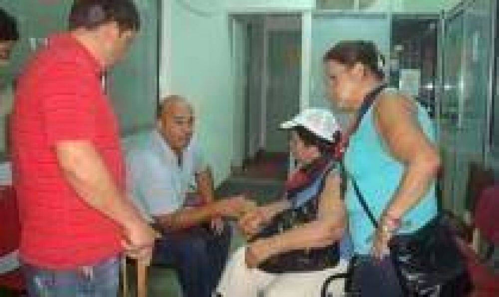 Manifestaci�n para la entrega de un medicamento a paciente terminal