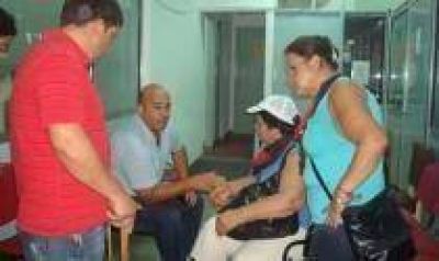 Manifestaci�n para la entrega de un medicamento a paciente terminal