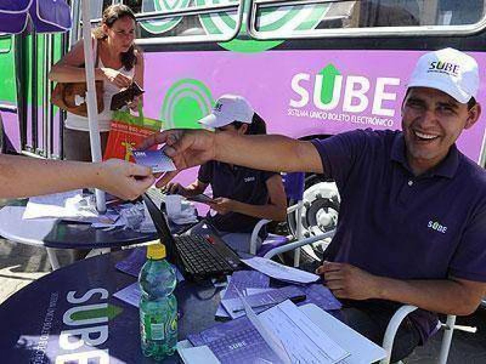 El fin de semana tambi�n se puede obtener la tarjeta SUBE