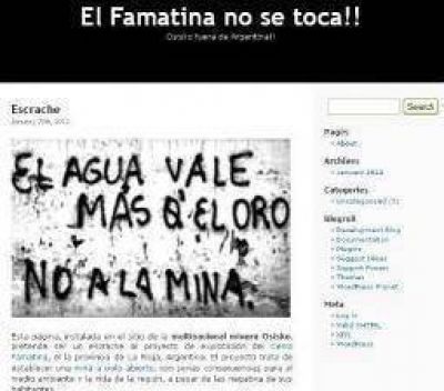 Hackearon la web de Osisko por el conflicto en Famatina