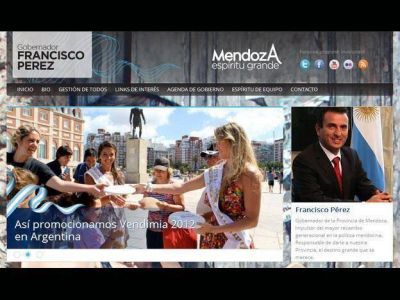 Paco P�rez lanz� un blog donde recibir� consultas y divulgar� "el ideario" del gobierno