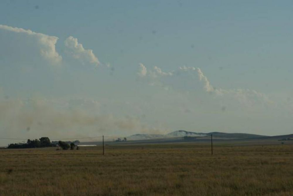 700 hect�reas se quemaron en estancia La Basti�