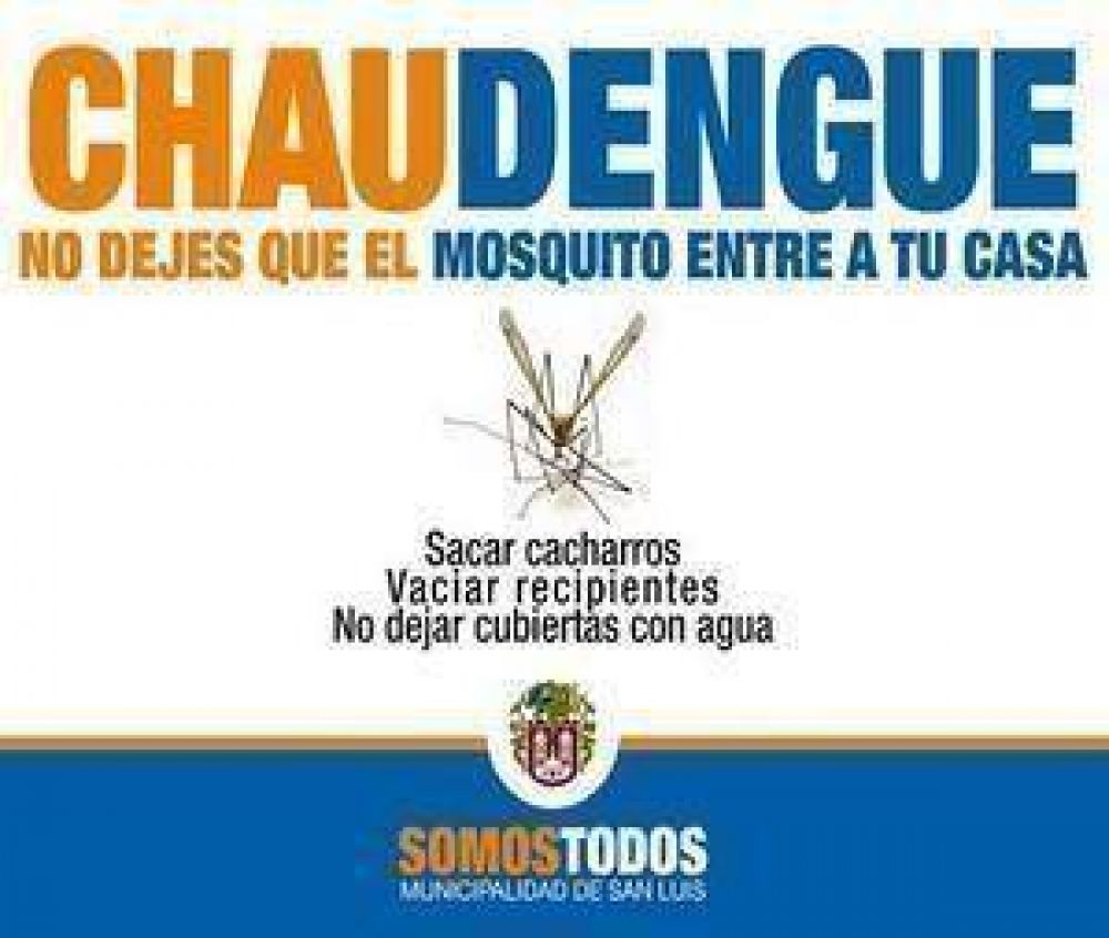  La Municipalidad lanza la campa�a Chau Dengue