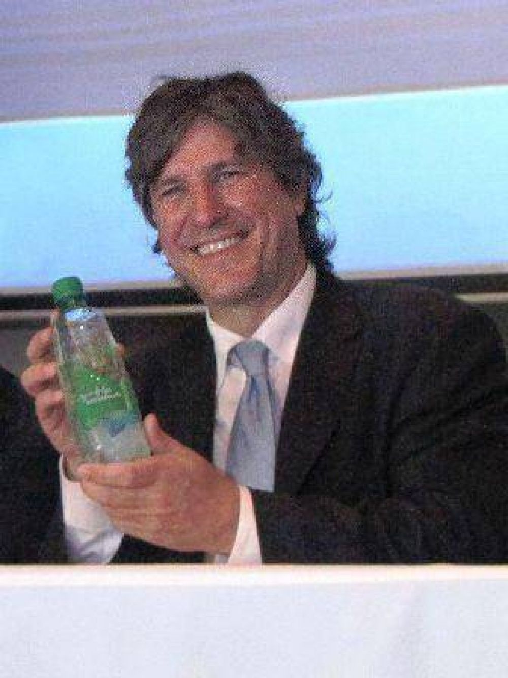 El vicepresidente Amado Boudou degust� el Agua de las misiones