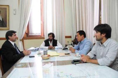 Pittelli se reuni� con el jefe de la departamental Mercedes 