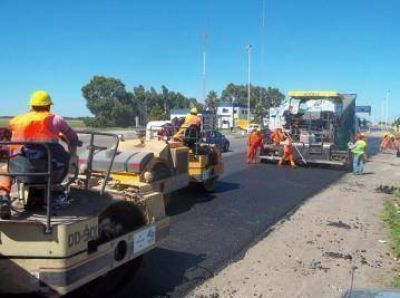 Avanza la repavimentaci�n de la Ruta 3 en Tres Arroyos