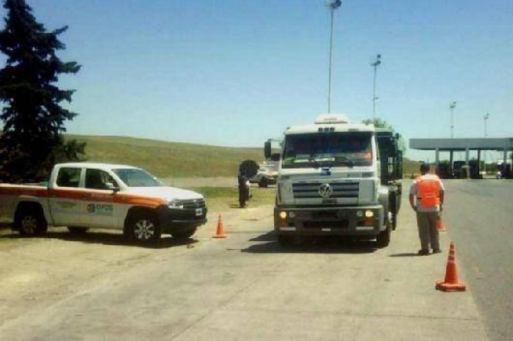 Controlaron a transportes de residuos en Avellaneda