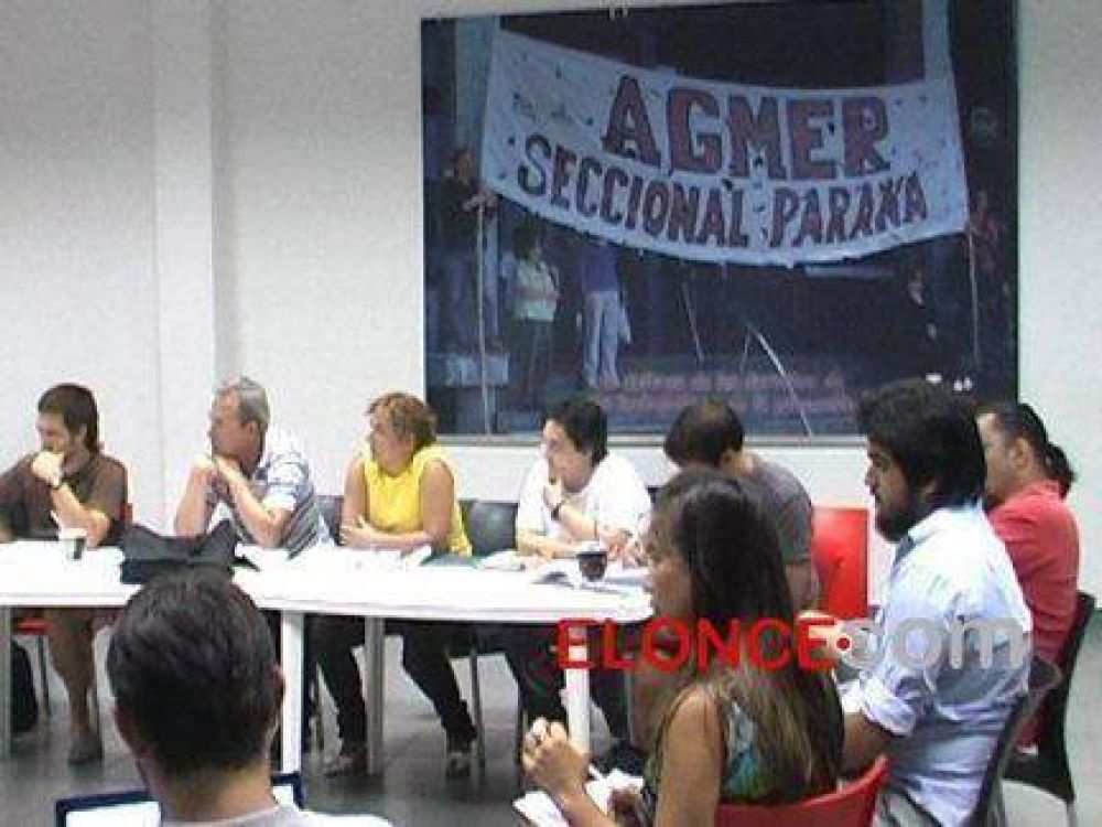 Agmer Paran� cuestion� la demora en el pago de haberes y est� en alerta