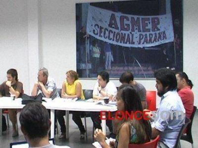Agmer Paran� cuestion� la demora en el pago de haberes y est� en alerta