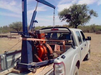 San Luis Agua repar� un pozo p�blico en el paraje El Recodo