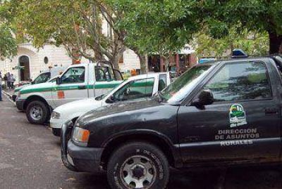 El Municipio puso a disposici�n de la Polic�a cinco veh�culos.