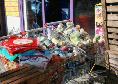 Decomiso de alimentos en mal estado en Berazategui.