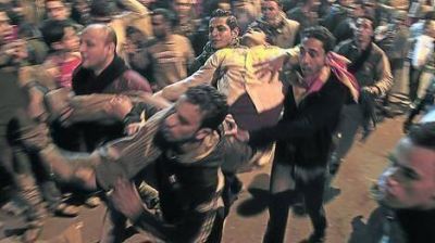 Muchos murieron asfixiados, acorralados por los violentos